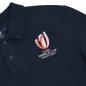 Rugby World Cup 2023 Macron Mens Polo Shirt - Navy - Logo