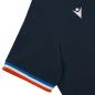 Rugby World Cup 2023 Macron Mens Polo Shirt - Navy - Sleeve