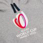 Rugby World Cup 2023 Macron Kids Pullover Hoodie - Grey - Logo