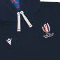 Rugby World Cup 2023 Macron Mens Pullover Hoodie - Navy - Logos