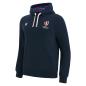 Rugby World Cup 2023 Macron Mens Pullover Hoodie - Navy - Front