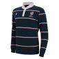 Rugby World Cup 2023 Macron Mens Rugby Shirt - Navy and Red - Front