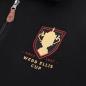 Mens Rugby World Cup 2023 Webb Ellis 1/4 Zip Top - Black - Badge
