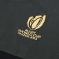 Mens Rugby World Cup 2023 Webb Ellis Stripe Tee - Black Haze - Rugby World Cup Logo