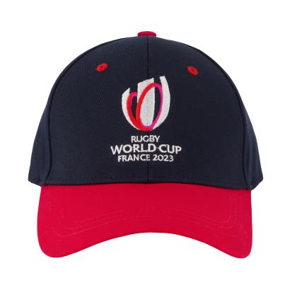 Adults Rugby World Cup 2023 Two Tone Cap - Navy - Front