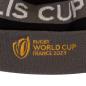 Adults Rugby World Cup 2023 Webb Ellis Bobble Beanie - Charcoal - RWC23 Logo