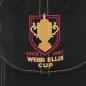 Adults Rugby World Cup 2023 Webb Ellis Crest Cap - Black - Badge