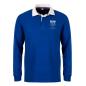Samoa Mens Rugby Origins 1924 Heavyweight Rugby Shirt - Royal - Front