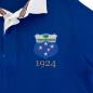 Samoa Mens Rugby Origins 1924 Heavyweight Rugby Shirt - Royal - Badge