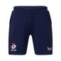 Saracens Mens Training Fleece Shorts - Navy 2023 - Front