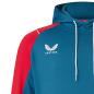 Scarlets Mens Training Pullover Hoodie - Moroccan Blue 2023 - Castore Logo