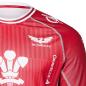 Scarlets Mens Home Rugby Shirt - Short Sleeve Red 2023 - Scarlets Logo