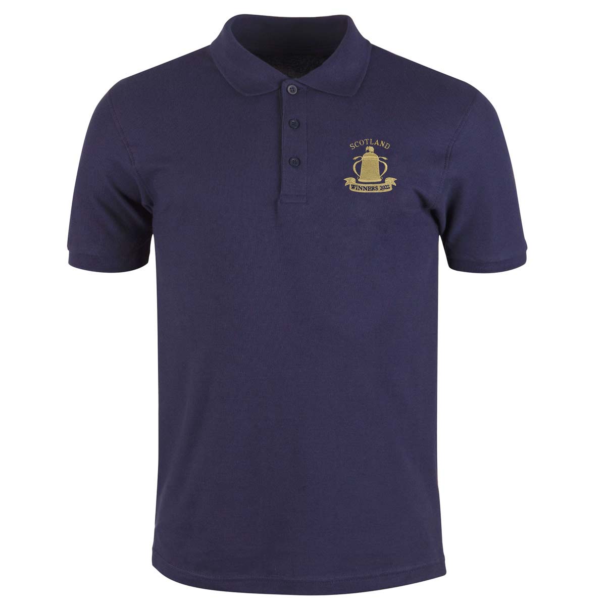 Scotland Cup Winners 2022 Polo Shirt Navy | rugbystore