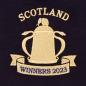 Scotland Mens Cup Winners 2023 Classic Polo Shirt - Navy - Badge