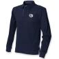 Scotland Supersoft L/S Rugby Shirt Navy - Front