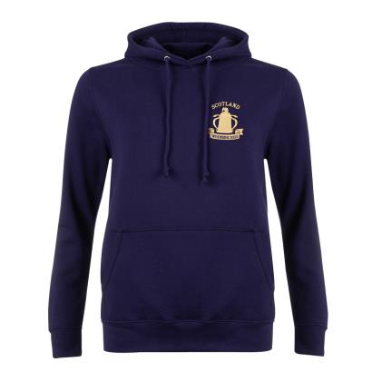 Scotland Womens Cup Winners 2023 Classic Pullover Hoodie - Navy - Front