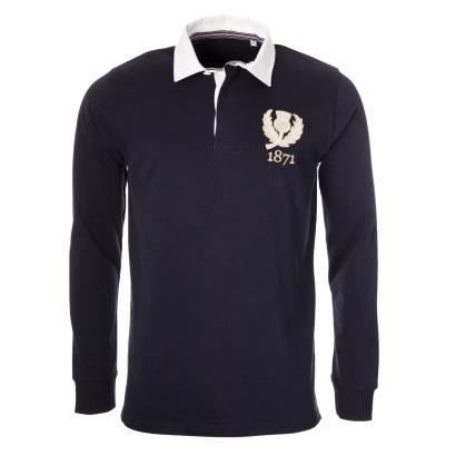 Scotland 1871 Heavyweight Vintage Rugby Shirt L/S - Front
