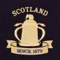 Scotland Mens Calcutta 1879 Classic Rugby Shirt - Navy - Badge