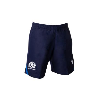 Macron Kids Scotland Gym Shorts - Navy - Side