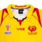 Scotland Rugby League World Cup 2023 Kids Alternate Shirt-Yellow - Scotland RL and RLWC Logos