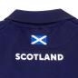 Scotland Womens Travel Polycotton Polo - Navy 2023 - Top of the Back