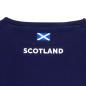 Scotland Womens Travel Cotton Tee - Navy 2023 - Top of the Back