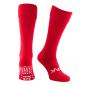 Atak Shox Non Slip Full Leg Socks Red - Front