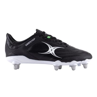 Gilbert Adults Sidestep X15 Rugby Boots - Black - Outer Edge
