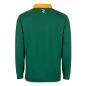 Rugbystore South Africa 1891 Mens Rugby Shirt - Bottle Green - Back