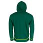 Mens South Africa Pullover Hoodie - Bottle Green - Back
