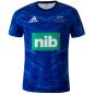 adidas Mens Super Rugby Blues Performance Tee - Royal - Front