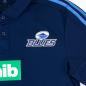 adidas Mens Super Rugby Blues Polo - Navy - Blues Badge