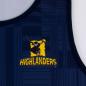 adidas Mens Super Rugby Highlanders Performance Singlet - Navy - Highlanders Logo