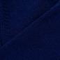 Womens Scotland Merino Wool Zip Neck Sweater - Navy - Detail 5