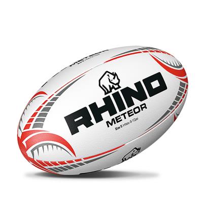 Rhino Meteor Rugby Match Ball - Front
