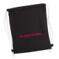 Black and Red Gym Sack - Front