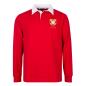 Tonga Mens Rugby Origins 1923 Rugby Shirt - Long Sleeve Red - Front