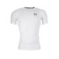 Under Armour Heatgear Compression Top White - Short Sleeve - Front
