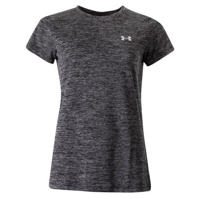 Under Armour Womens Tech Twist Tee - Grey - Front
