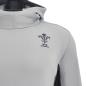 Wales Mens Travel Pullover Hoodie - Grey 2023 - Wales Logo