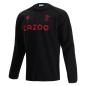 Wales Mens Training Contact Top - Black 2023 - Front