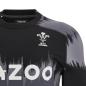 Wales Kids Training Rugby Shirt - Black 2023 - Wales Logo