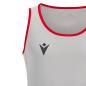 Wales Mens Training Gym Vest - Grey 2023 - Macron Logo