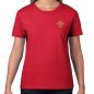 Wales Womens Classic Printed Tee Red