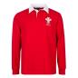 Rugbystore Wales 1881 Mens Rugby Shirt - Long Sleeve Red - Front