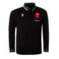 Macron Wales Mens Classic Alternate Rugby Shirt - Long Sleeve - Front