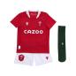 Macron Wales Babies Home Rugby Kit - Front