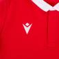 Wales Kids Classic Home Rugby Shirt - Long Sleeve Red 2023 - Macron Logo