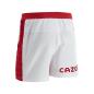 Wales Mens Home Rugby Shorts - White 2023 - Back