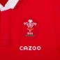 Wales Mens Classic Home Rugby Shirt - Short Sleeve 2023 - Wales Logo